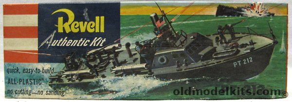 Revell 1/98 PT-212 - PT Boat (Patrol Torpedo Boat) - Pre 'S' Issue, H304-98 plastic model kit